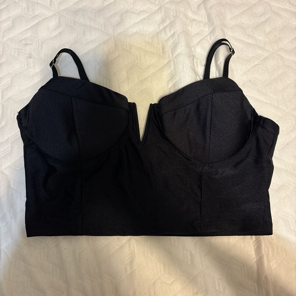 Iris Black Women's Tank Top
